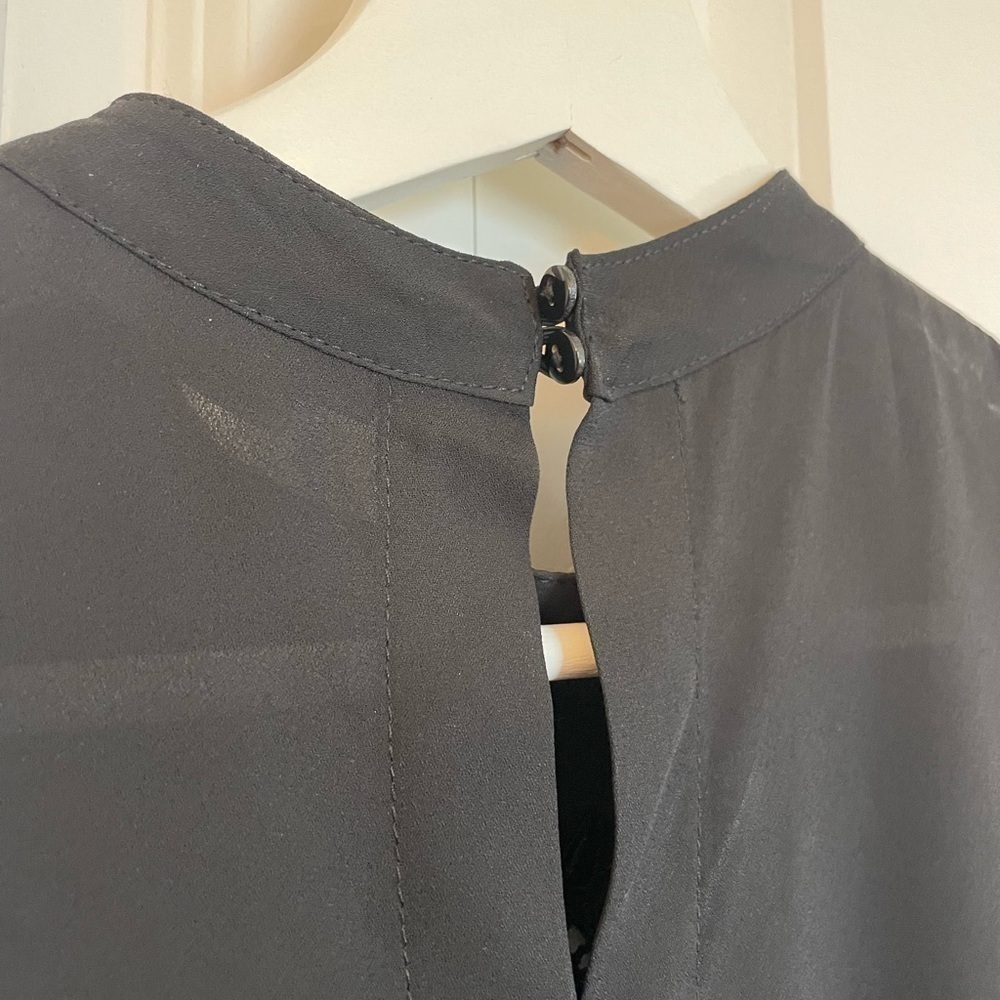 Bar III High Low Black Tunic - Picture 6 of 10